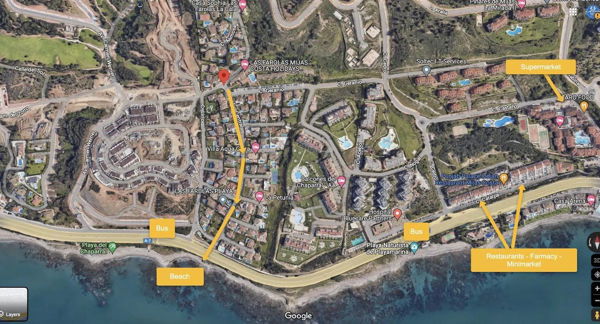 Las Farolas Poolfront In Mijas Costa 500M To The Beach - Updated June 2023 ! Apartment El Faro